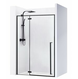 Sprchové dvere FARGO BLACK MAT 150 cm