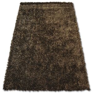 Kusový koberec SHAGGY LILOU hnedý