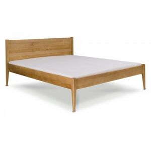 Drevená posteľ Cresto 140x200 dvojlôžko - dub