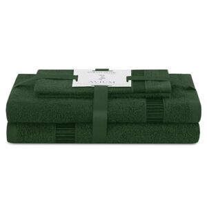 Sada 3 ks ručníků AVIUM klasický styl zelená