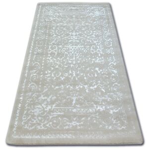 Kusový koberec MANYAS Zeggy krémovo-biely