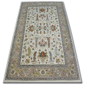 Kusový koberec ARGENT - W7039 kvety, krémový/béžový