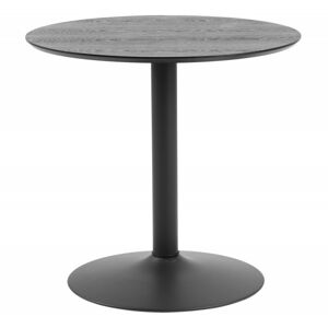 Jedálenský stôl Ibiza 80 cm čierny