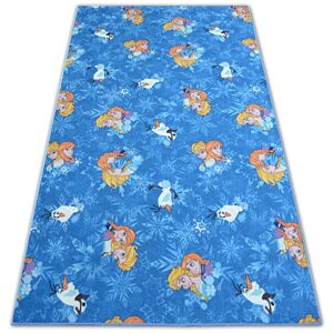 Dětský koberec FROZEN modrý