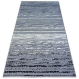 Kusový koberec BCF BASE TIDE 3870 pruhy sivý/krémový