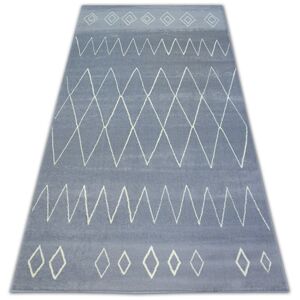 Kusový koberec BCF BASE TRAIL 3967 DIAMANTY sivý