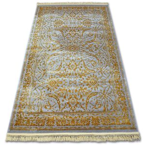 Kusový koberec MANYAS Ilia sivo-zlatý