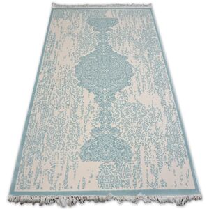 Kusový koberec AKRYLOVÝ MIRADA 5410 modrý (Mavi) Fringe