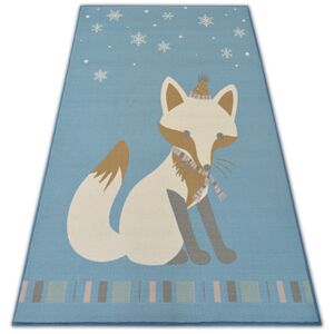 Kusový koberec LOKO Fox modrý