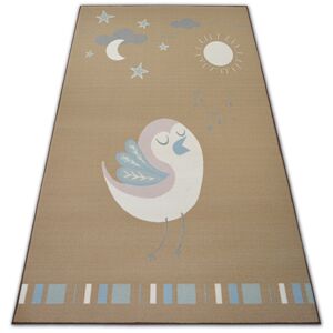 Kusový koberec LOKO Bird béžový
