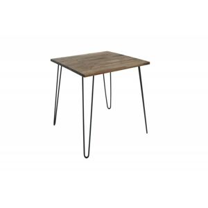 Jedálenský stôl Trogir 80x80x75 cm hnedý