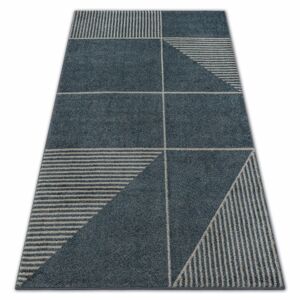Kusový koberec SOFT MODERN sivý