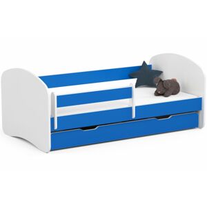 Dětská postel SMILE 160x80 cm modrá
