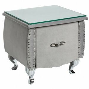 Noční stolek Extra světle šedý