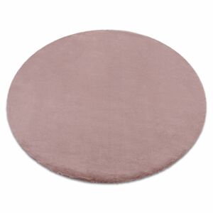 Guľatý koberec BUNNY ružový