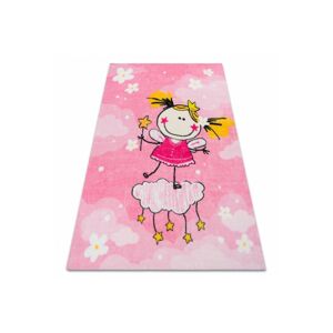 Detský koberec LITTLE PRINCESS ružový