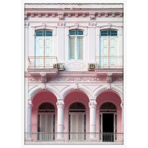 Obraz Havana 50x70 cm růžový dom