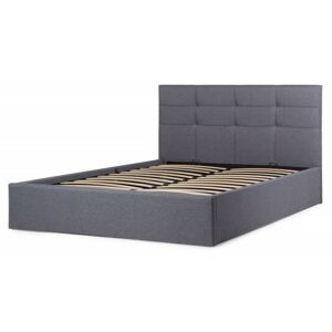 Čalúnená posteľ Calabria 160x200 dvojlôžko – sivé