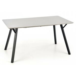 Jídelní stůl Balrog 140x80 cm šedý