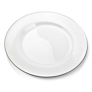 Porcelánový talíř SIMPLE mělký bílý