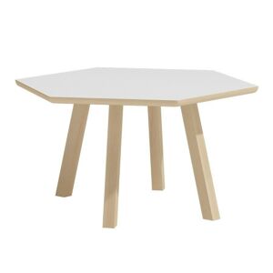 Konferenční stolek OSLO K 70x70 cm bílý