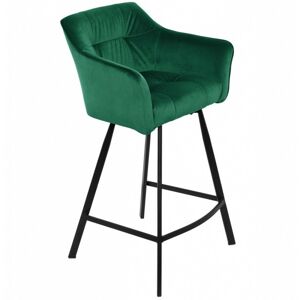 Barová stolička Loft zelená