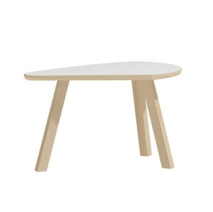Konferenční stolek OSLO G 40x70 cm bílý