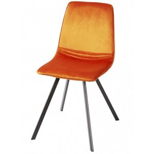 Jídelní židle Amsterdam oranžová