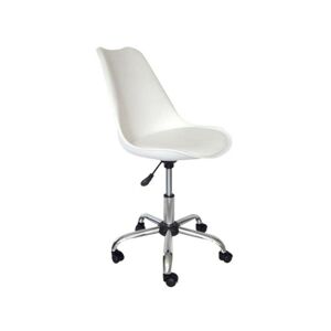 Kancelárska stolička Elmo – biela