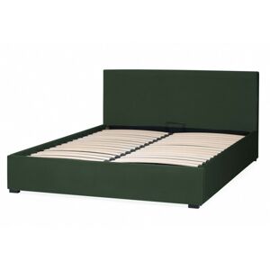 Čalúnená posteľ Veronika 160x200 zelená