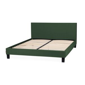 Čalúnená posteľ Mattson 160x200 zelená