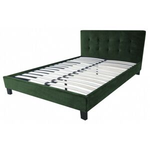 Čalouněná postel Talama 140x200 zelená