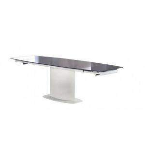 Rozkládací stůl Anderson 160-250x90 cm bílo-černý