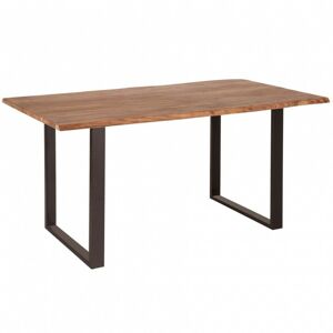 Jedálenský stôl Mammut 140x85-90 cm hnedý