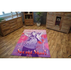 Detský koberec HANNAH MONTANA ružovo-fialový