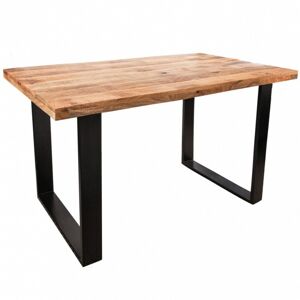 Jedálenský stôl Iron Craft Mango 120 cm hnedý