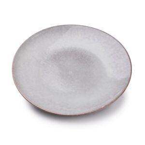 Porcelánový talíř Eveline šedý