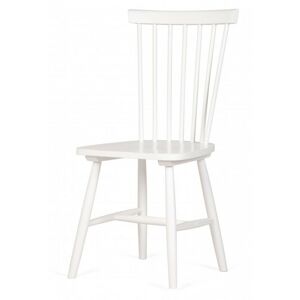 Dřevěná židle Edgaro bílá