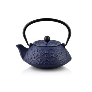 Litinová konvice na čaj Alor 800ml tmavě modrá/černá