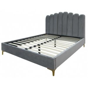Čalouněná postel Paola 160x200 šedá