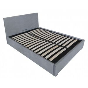 Čalouněná postel Raven 160x200 šedé