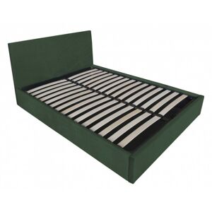 Čalúnená posteľ Raven 160x200 zelená