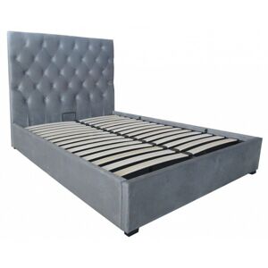 Čalouněná postel Andrea 160x200 šedá