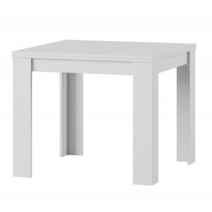 Rozkladací stôl Saturn 90-160x90 cm biely