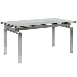 Rozkládací stůl Huddersfield 160-240x85 cm šedý