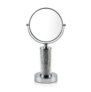 Stojací zrcadlo Chantal stříbrné