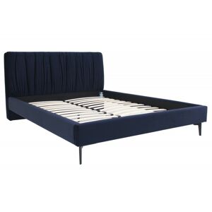 Čalúnená posteľ Artico 160x200 modrá