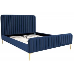 Čalúnená posteľ Fanis 160X200 modrá