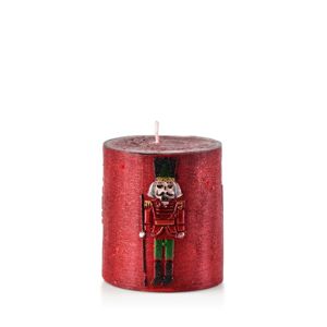Malá svíčka Figur 8 cm červená