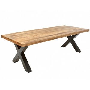 Drevený jedálenský stôl Craft 240 x 100 cm hnedý